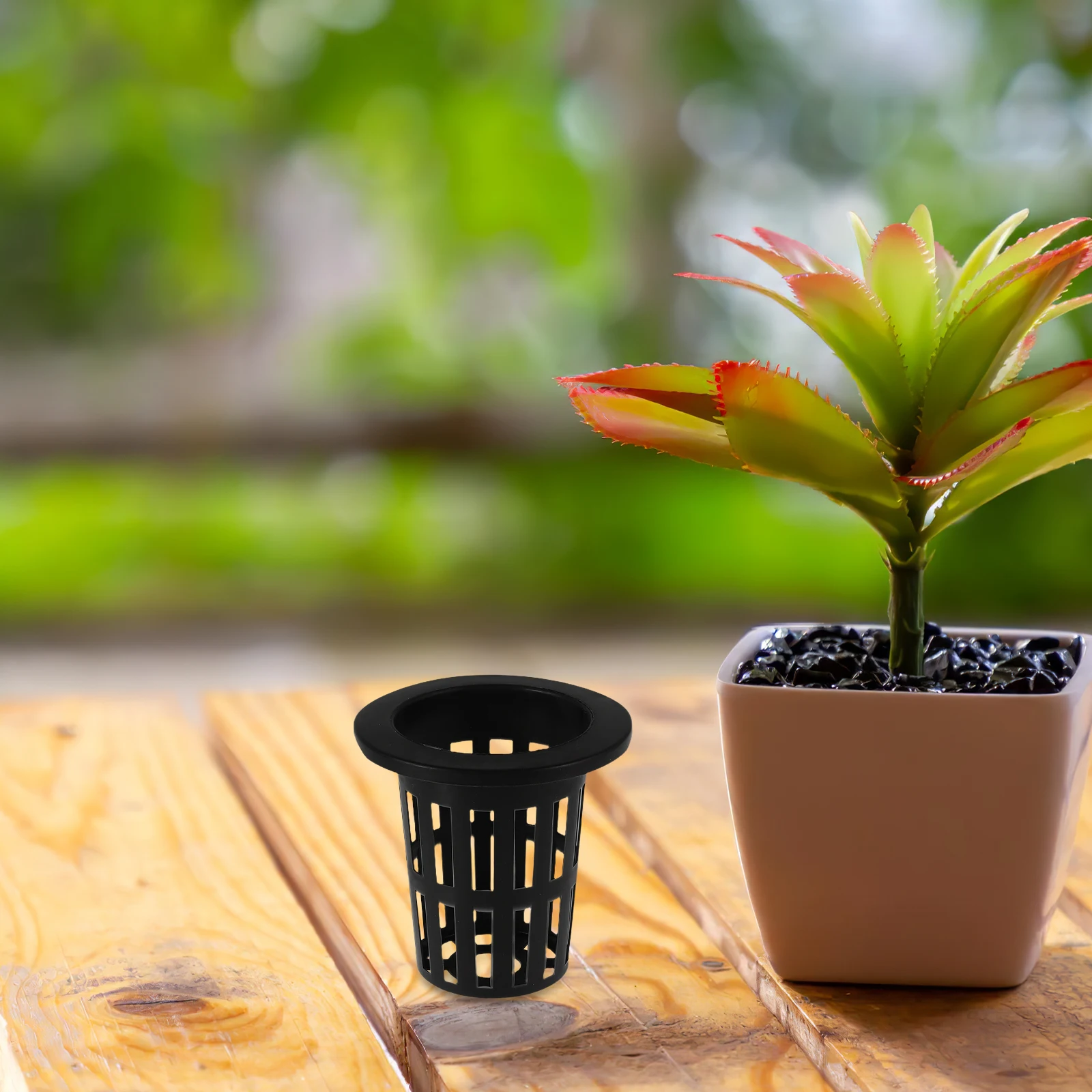 

12pcs Hydroponic Planting Baskets Plastic Containers for Indoor Garden Soil Free Cultivation Practical Design