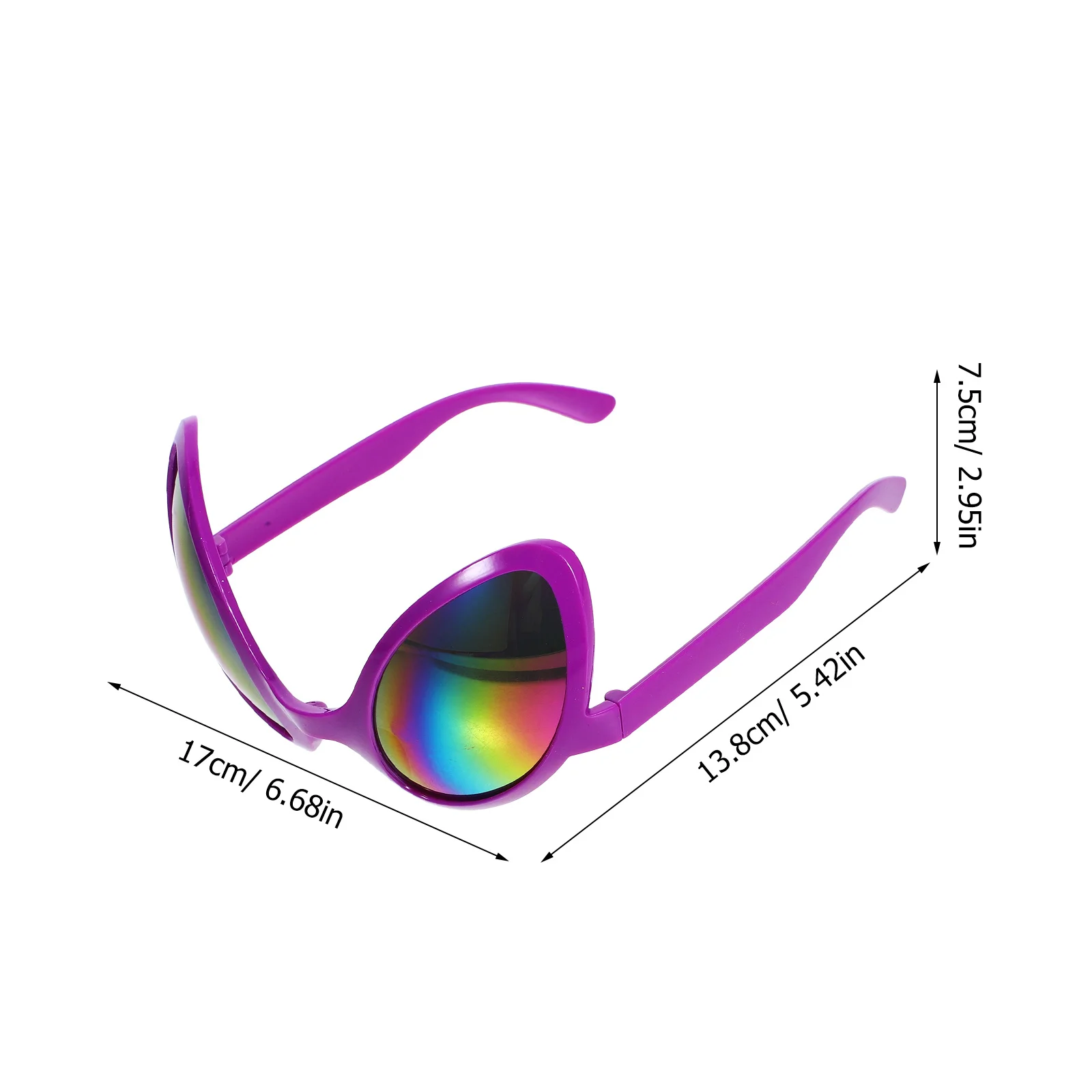 1 par de óculos engraçados para adultos, óculos de fantasia, cosplay, óculos de sol, festa, foto, acessório, modelagem, óculos, festa de festival