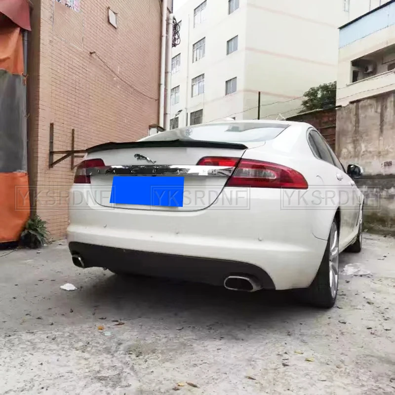 For Jaguar XF 2008 2009 2010 2011 2012 2013 2014 2015 High Quality ABS Material Rear Trunk Lip Spoiler Wing Body Kit Accessories