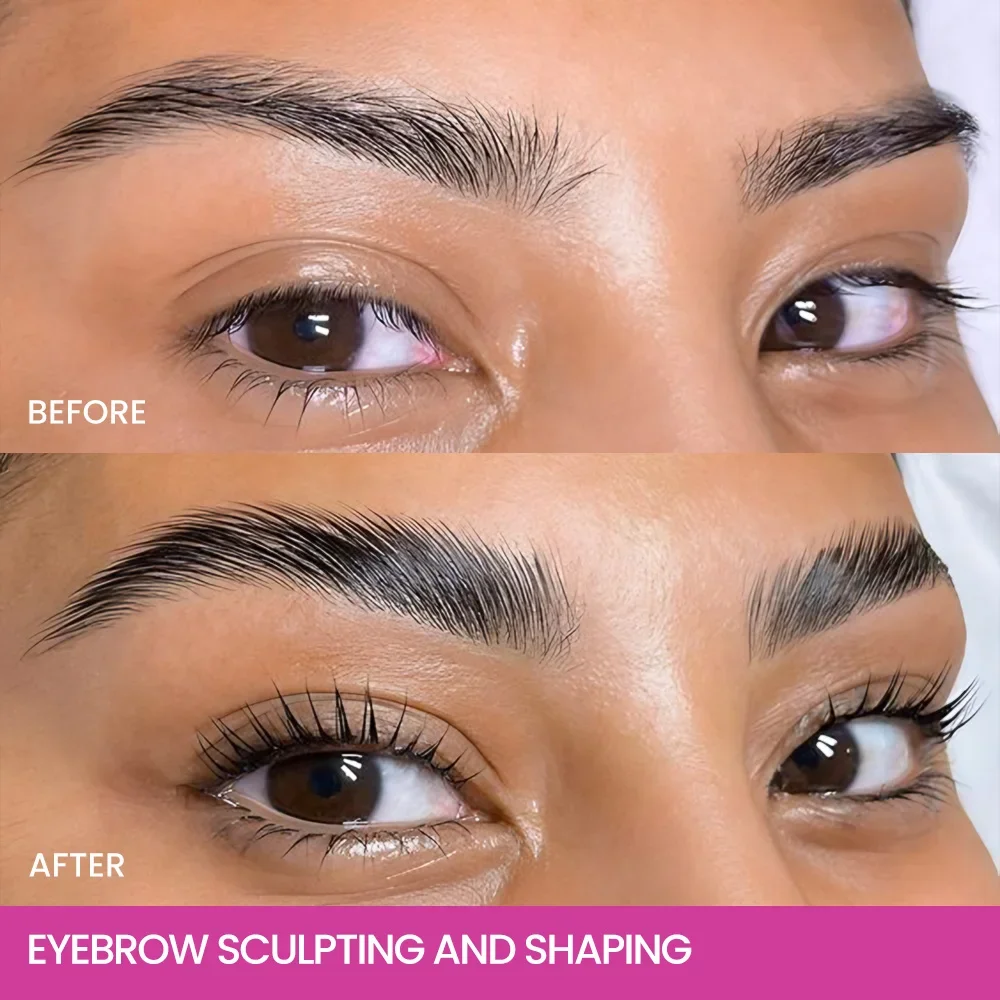 Clear Wenkbrauw Styling Crème Waterdicht 3D Sneldrogende Make-Up Wenkbrauw Beeldhouwen Mascara Natuurlijke Wilde Brow Setting Gel Wax Cosmetica