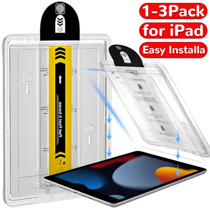 

Easy Installation Tempered Glass Screen Protector for iPad Air 6 11 Inch 2025 2024 Screen Protector Dust Free Self Aligning
