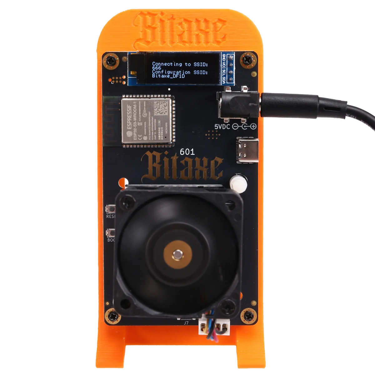 A07R Bitaxe Gamma 601 Solo Miner 1.2TH/S BM1370 Asic Chip 18W من Antminer S21 Pro Bitcoin BTC Miner مع قوس الاتحاد الأوروبي التوصيل