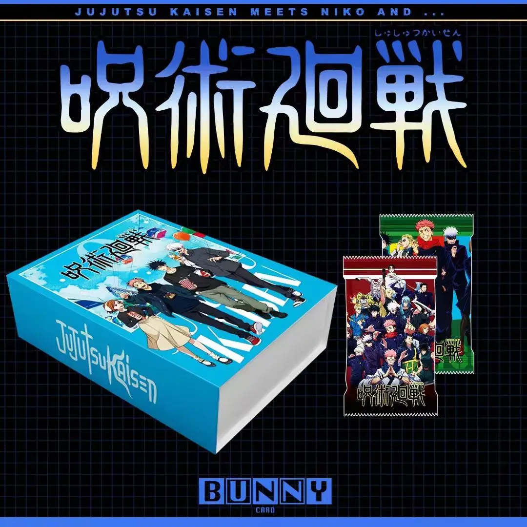 

Jujutsu Kaisen Anime TCG Cards Booster Case Official Holo Rare Cards Collection