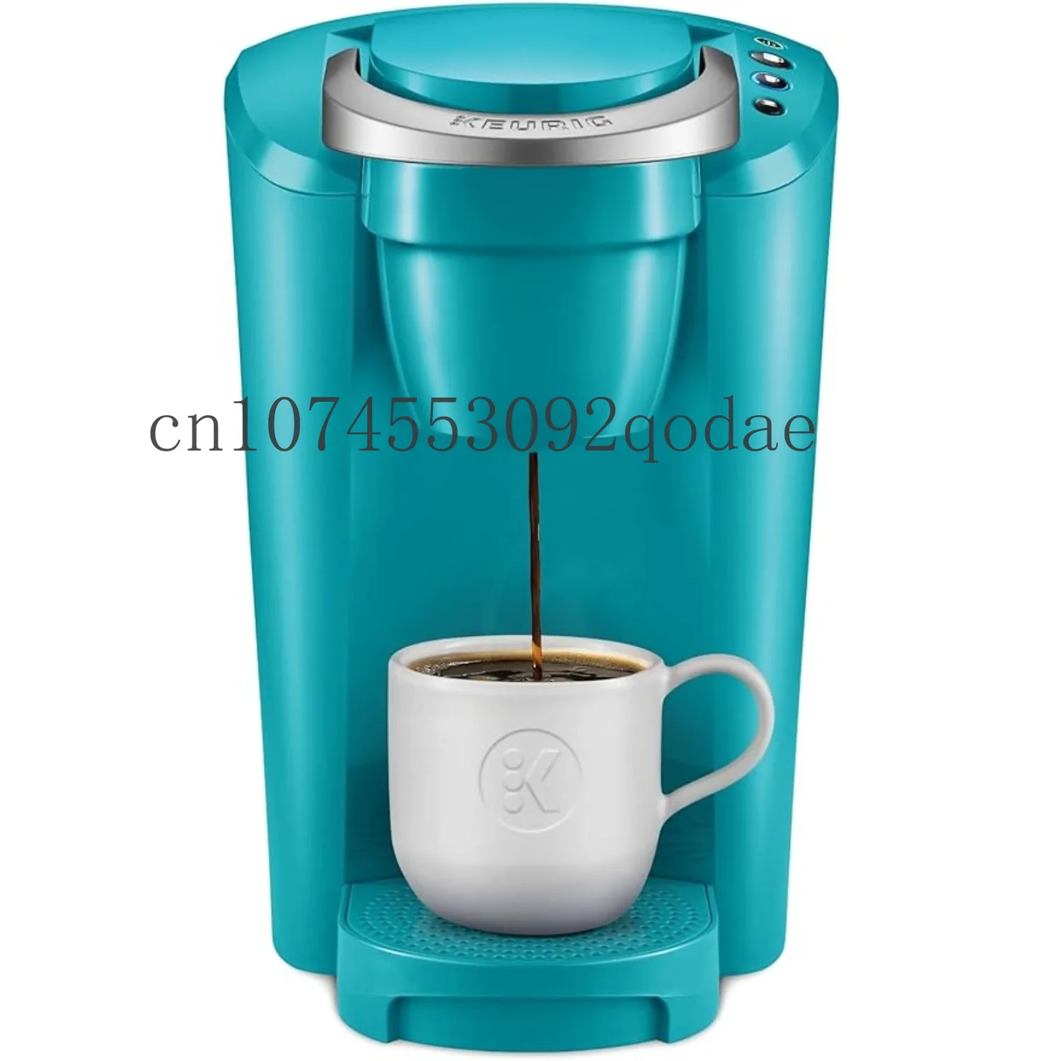 K-Compact Coffee Maker, Single Serve K-Cup Pod Coffee Brewer, Turquoise | USA | NEW