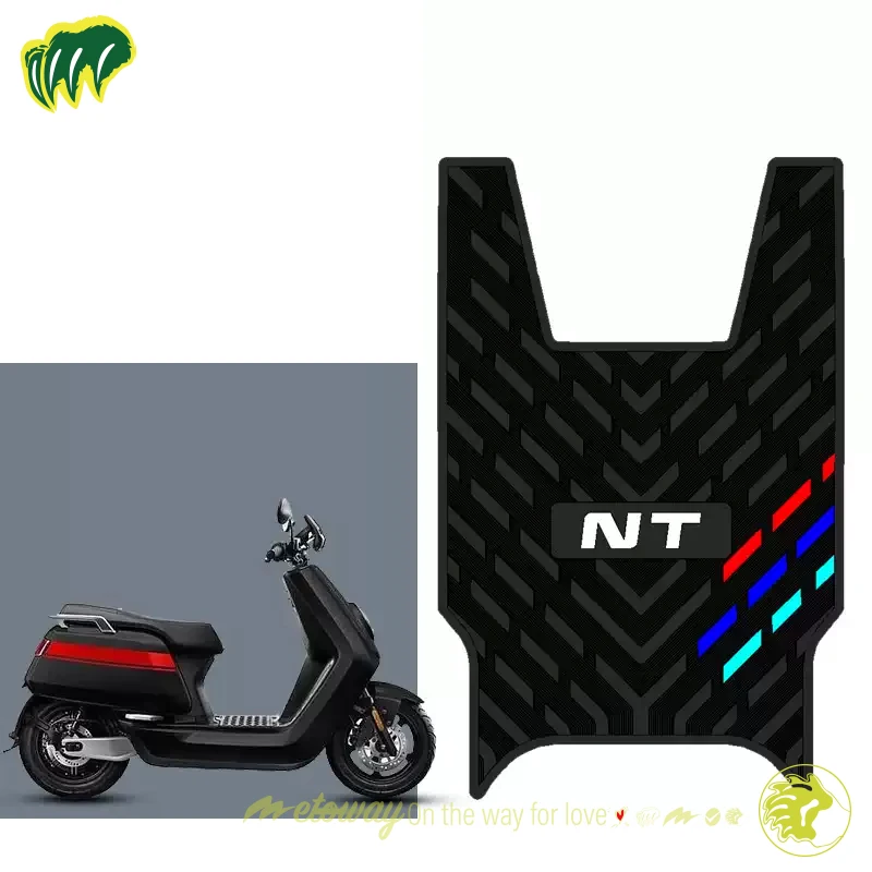 

For Niu NT PLAY Rubber Foot Skid Pad Floor Mat Carpet Motorcycle Mats Pedal Anti-skid Water Proof High Fit High Quality
