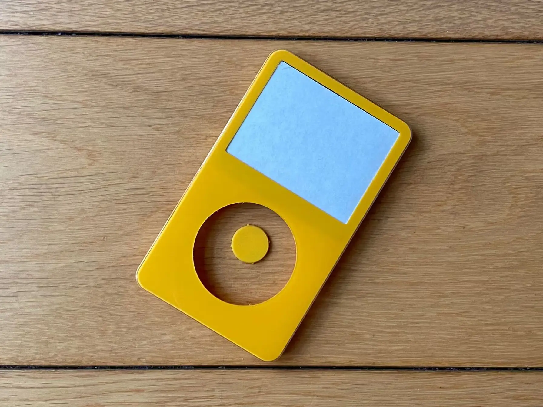 極美品 iPod Classic 5世代30GB新品パネル iPod classic 第5世代 カスタム 30GB 新品電池 バックパネル - メルカリ