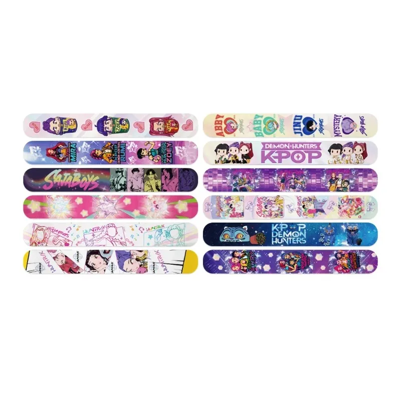 12-36pcs populaire item Slap Armbanden Feestartikelen Verjaardagsfeestje Cadeaus voor Kinderen Snap Armbanden Christmas Party Decoratio