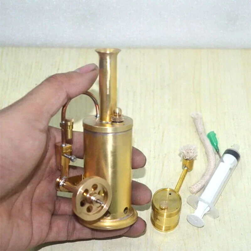 

M6 Mini Steam Engine Model Brass Engine Model Toy Boiler Capacity 21ml