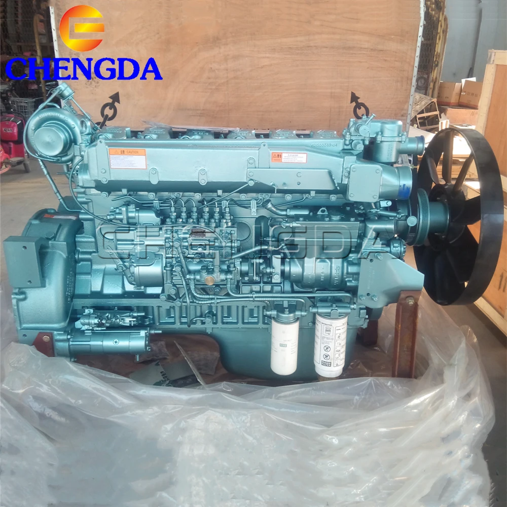 Original Sinotruk Howo Dump Tractor Truck Spare Part WD615.47 371HP Engine