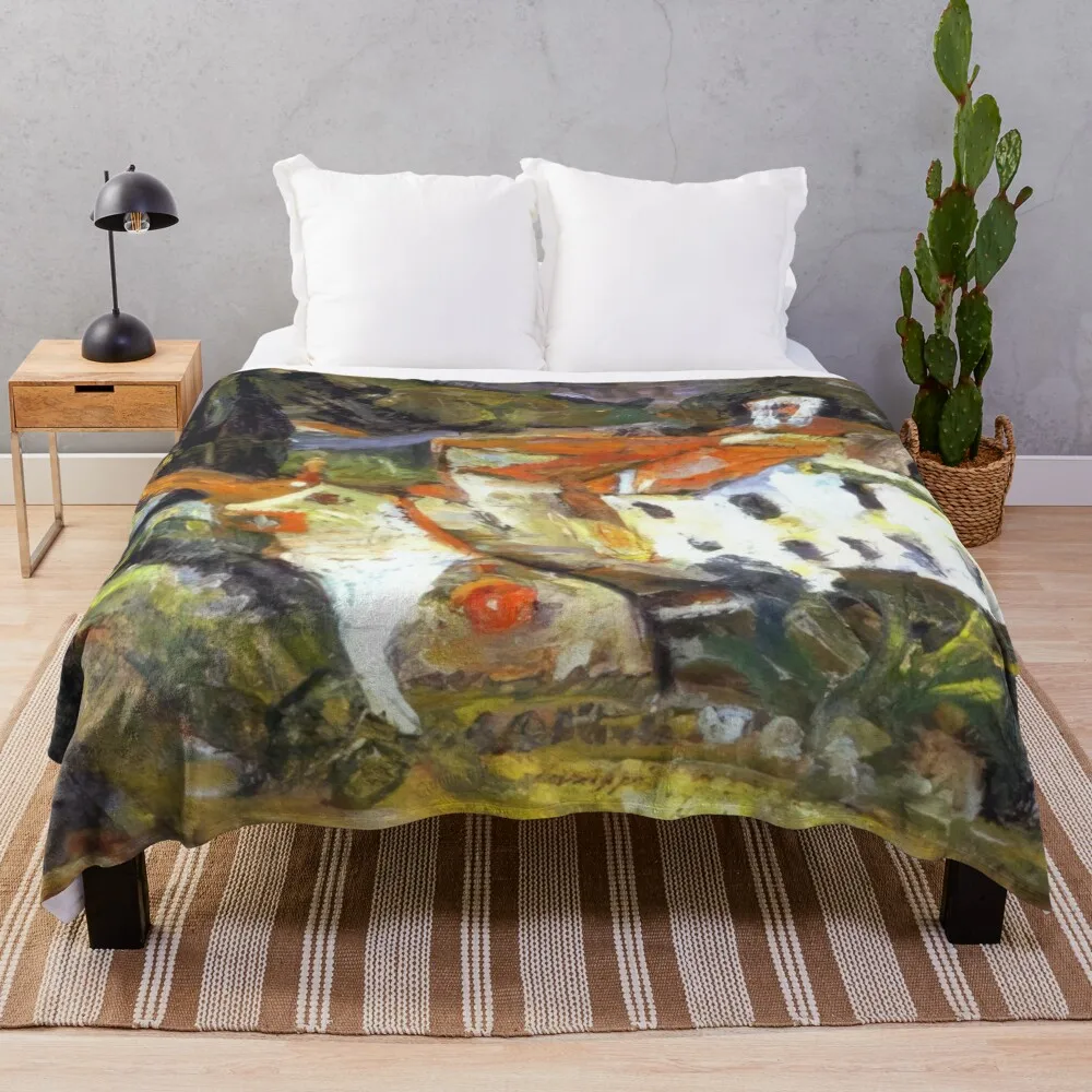 CERET LANSCAPE By Chaim Soutine Throw Blanket Luxury St Single Blankets