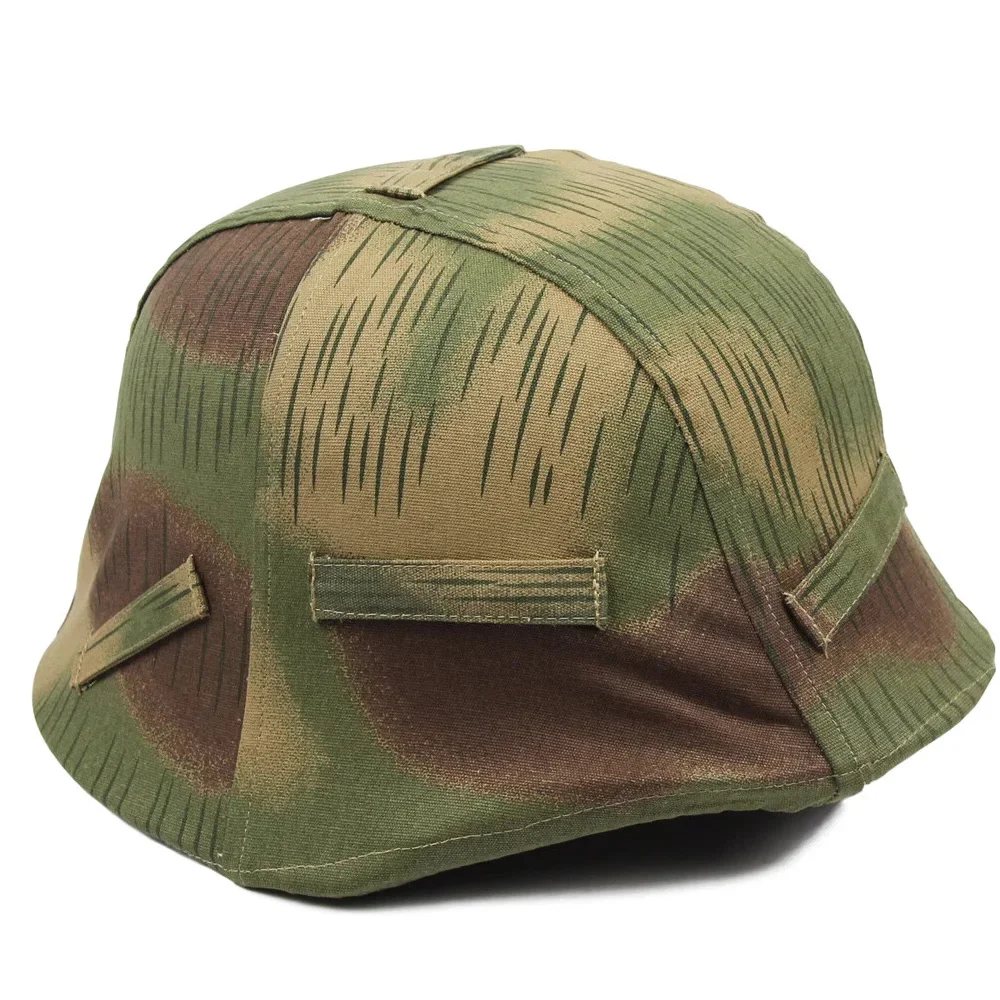 WW2 Helmet Cover M35M40M42 Casque Cloth Pattern for The Swamp 44 Camouflage Casque Cover Cloth Decorative Only Cover