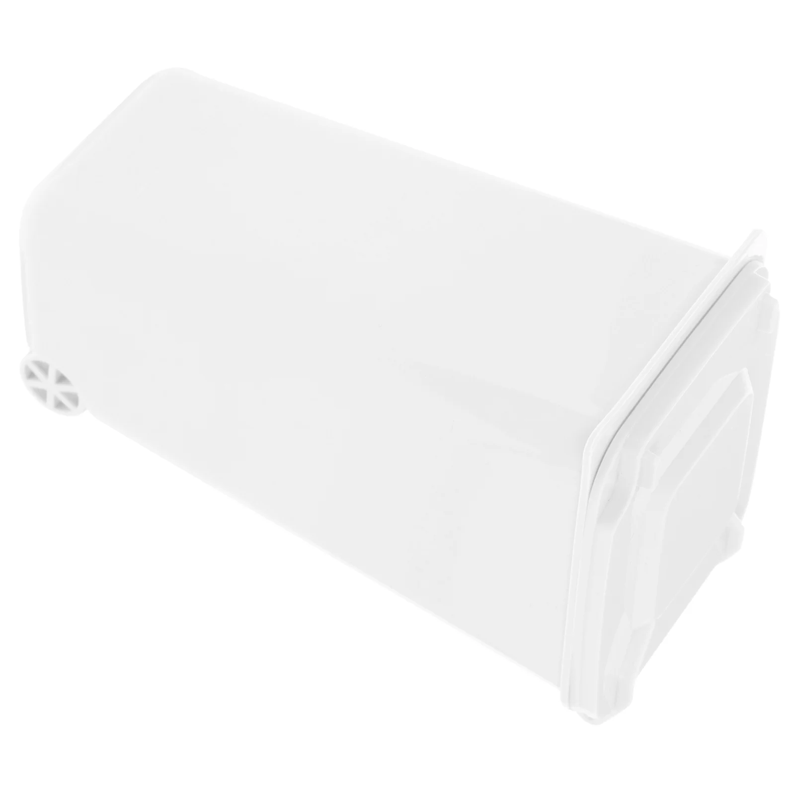 

Mini Desktop Trash Can with Lid Small Waste Bin for Office Kitchen Bedroom Desk Organizer Storage Bucket Portable Garbage