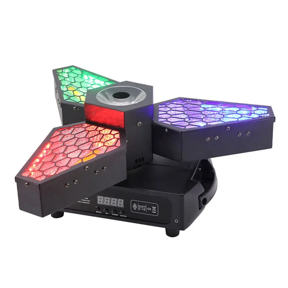 

DJ Rotation Maple Leaf LED Retro Background Moving Head LED Stage Light