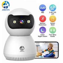 Jooan 5MP Smart WiFi IP Camera Surveillance Camera Automatic Tracking Indoor Wireless Security Home CCTV Baby Monitor