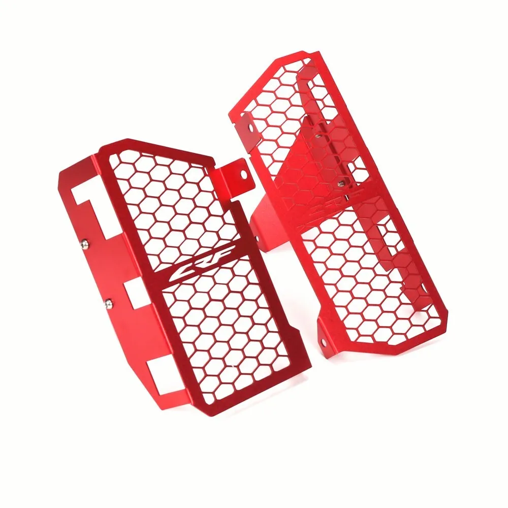 

For HONDA CRF450L 2019-2022 CRF LOGO Red Dual Sport Radiator Grille Guard Cover Radiator Grille Guard Side Protective Cover