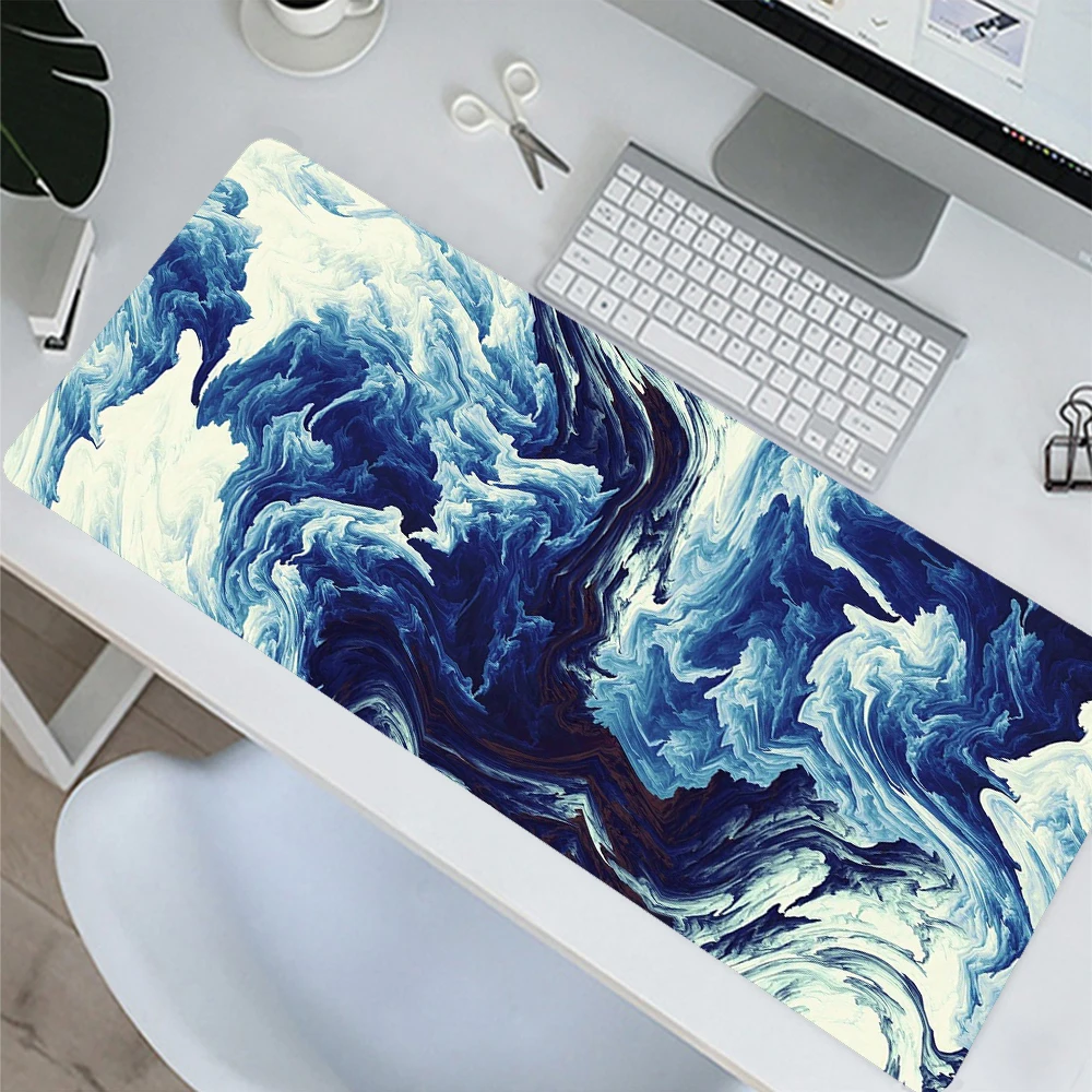 

Fluid Mouse Pad Gamer Pc Table Desk Accessories Extended Pad Computer Desks Gaming Mats Office Keyboard Setup Mouse Mat Carpet