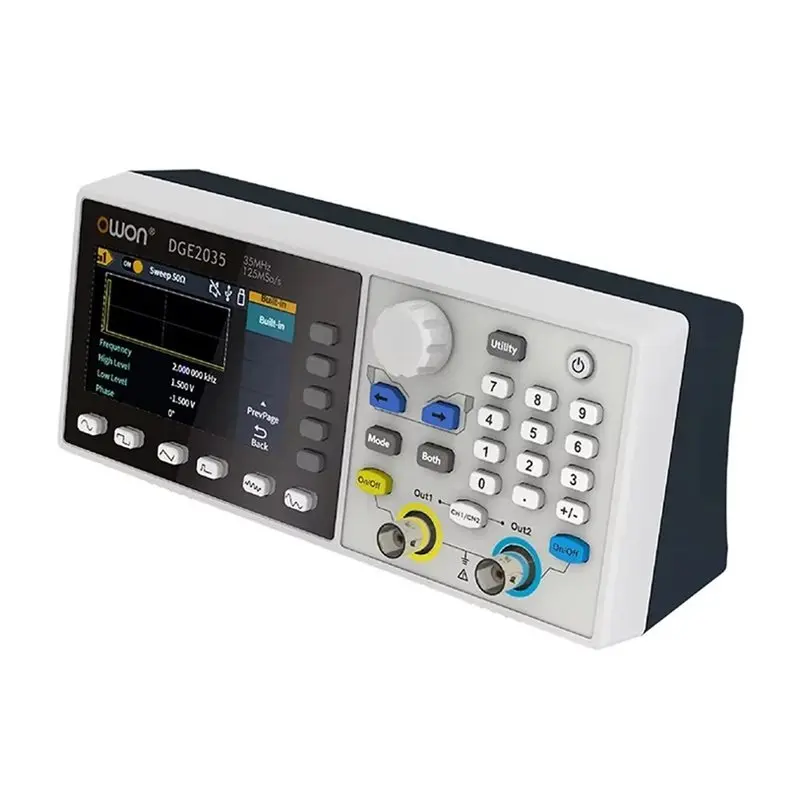 OWON Swept Frequency Pulse DGE2035 35Mhz 14Bits, Modulation Swept Frequency, Pulse, Storage EU Plug