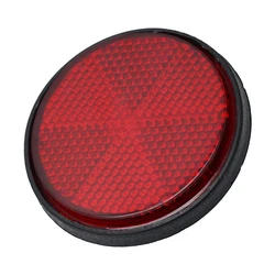 1pc Circular Reflector Car Trucks Motorcycle Bicycle Night Reflector Refraction Light Partsgeneral Purpose MOTO Lighting Parts