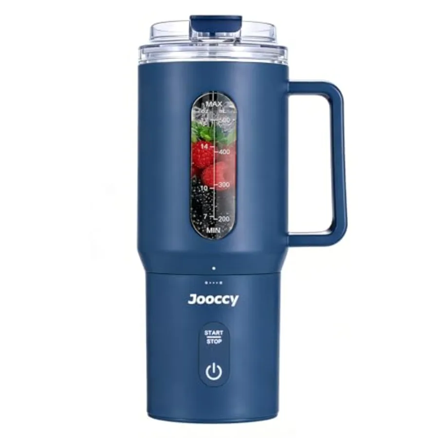 

18oz Portable Blender Cordless Travel Blender for Smoothie with Ice Crushing Blades Auto Reverse Blending for Smoothie and Prot