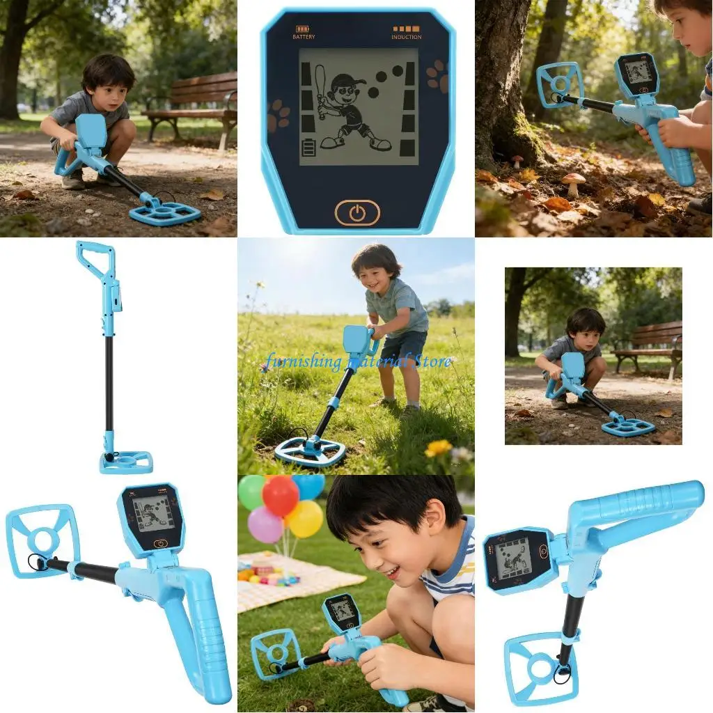 

Y5GD Metal Detectors for Children Outdoor Exploration Treasure Adventure Use