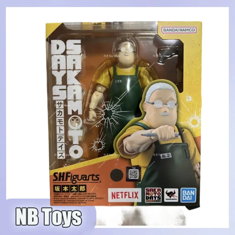 

В наличии: Коллекционная фигурка Bandai SHFiguarts SHF SAKAMOTO DAYS Таро Сакамото и Шин Асакура, аниме-фигурка, игрушка, модель, украшение
