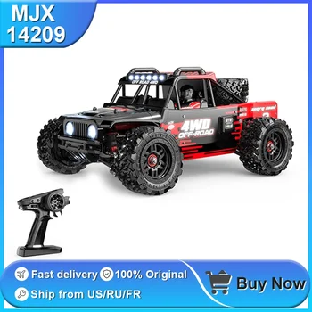 MJX Hyper go 14209 V2.0 Rc 리모컨 자동차, 4WD 오프로드 레이싱 RC 트럭, 2.4G 브러시리스 드리프트 자동차, 전기 어린이 장난감, 신제품 