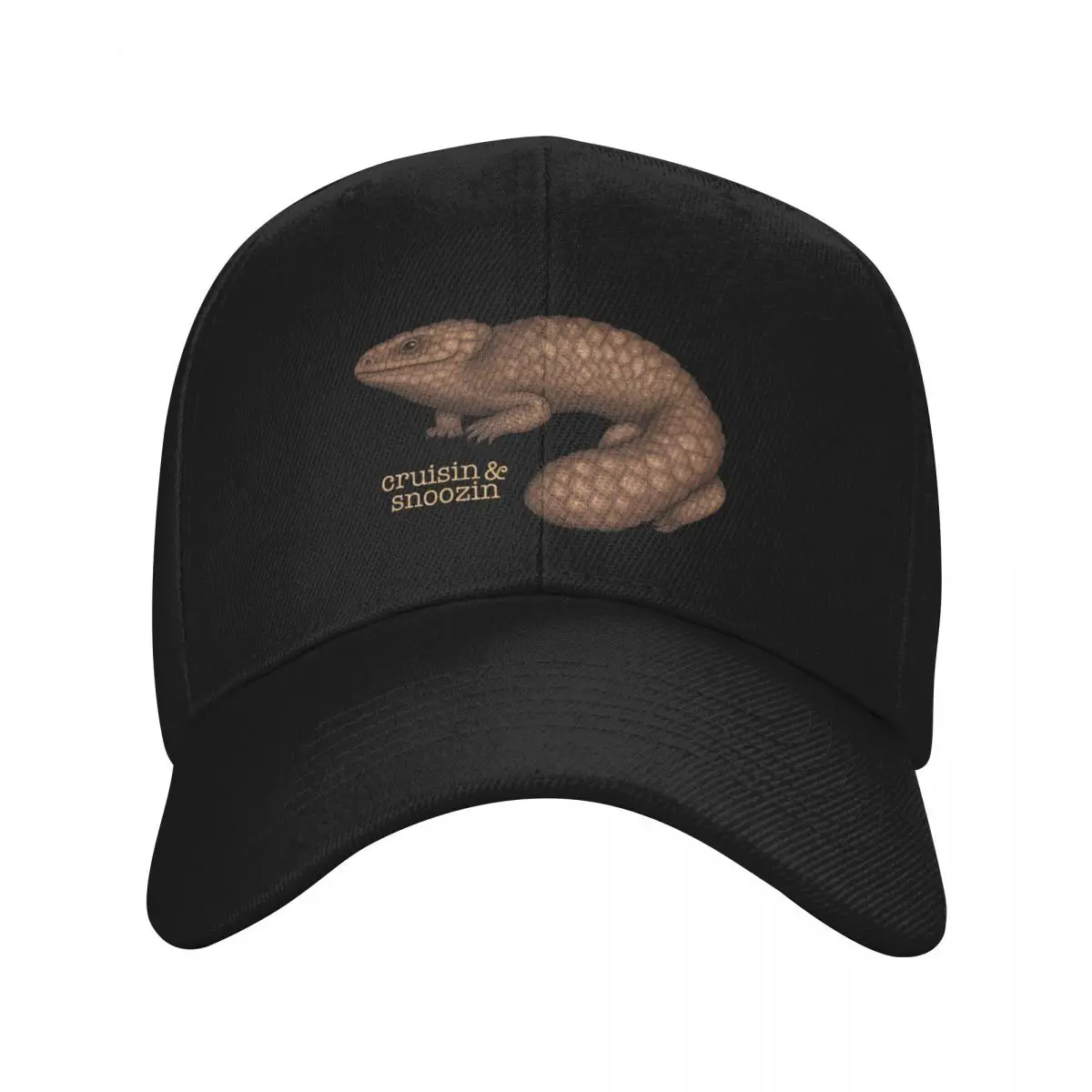 

Shingleback Lizard Baseball Cap Fishing cap Hat Man Luxury Golf Gentleman Hat Women Hats Men's