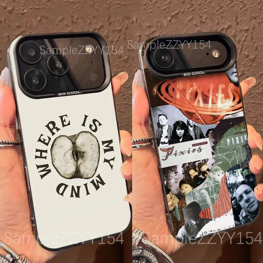 

P-Pixies Where Is My Mind Phone Case For iPhone 17,16,15,14,13,12,X,8,Pro,Max,Plus,E,SE4,Air,Mini Black IMD Matte