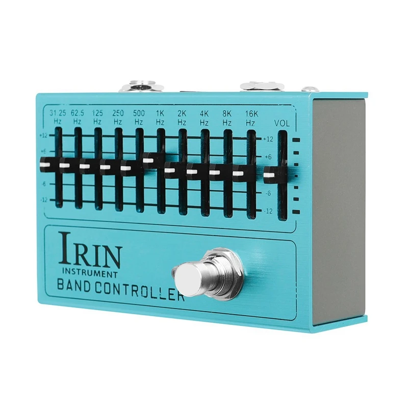 IRIN Electric Guitar Effector Guitar Effector Sound Simulation Distortion Overload Ten-Segment EQ Equalizer