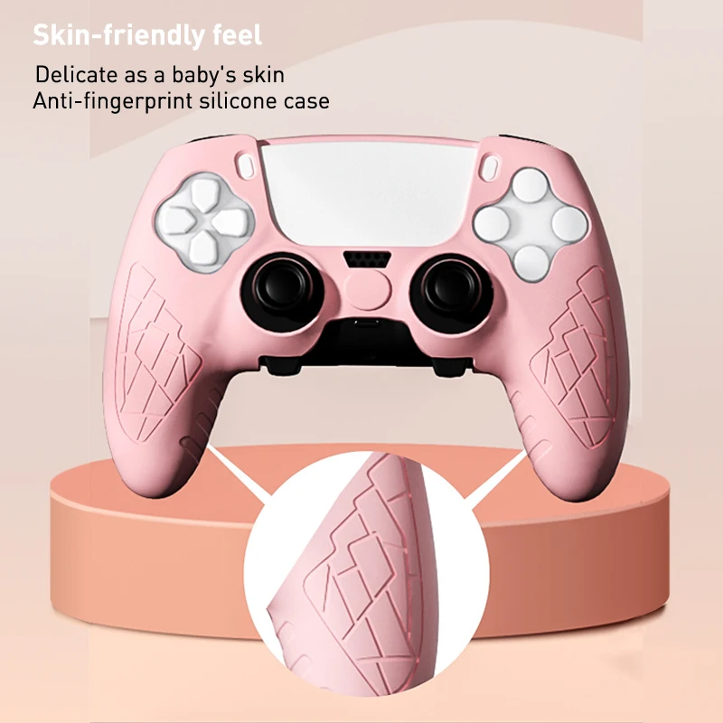Neue Schutzhülle aus weichem Silikon für ps5 Gamepad Joystick Skin Sleeve Cover Shell für Playstation 5 Controller Zubehör