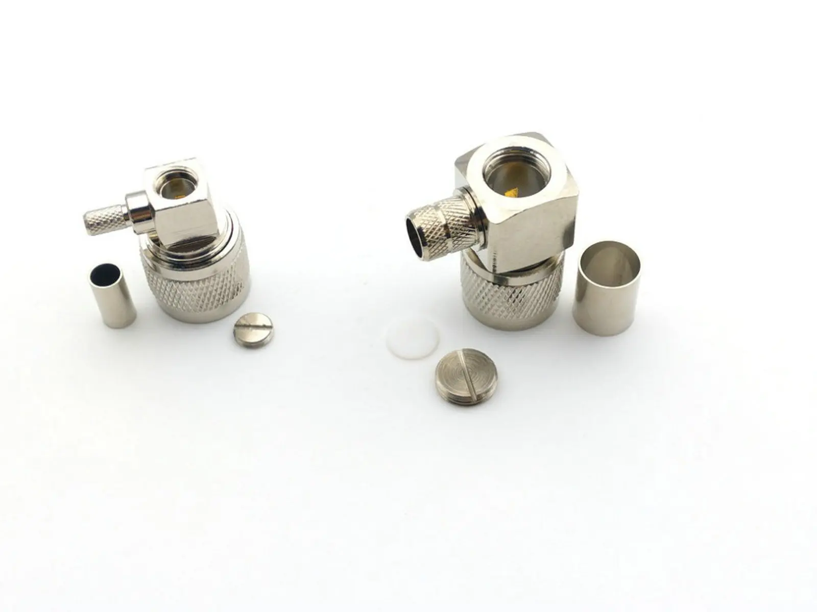 N Mannelijke Stekker Rf Coax Convertor Connector Crimp Rg58/Rg8 Kabel