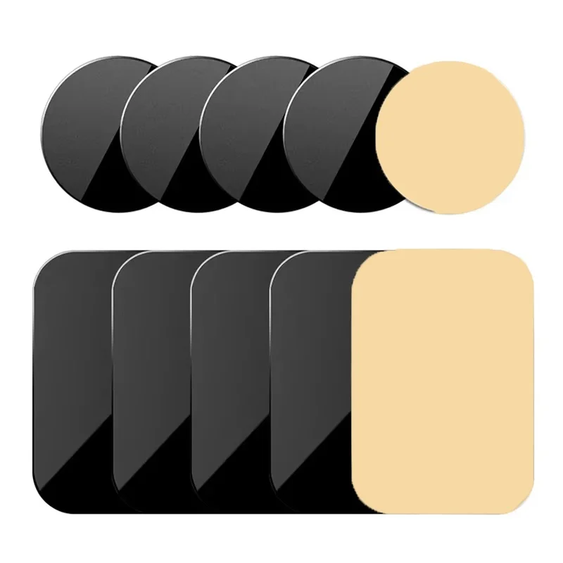 

5pcs Magnetic Metal Plate Car Phone Holder Universal Iron Sheet Disk Sticker Mount Mobile Phone Magnet Stand For iPhone Xiaomi