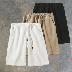 Men's Shorts Casual Drawstring Elastic Waist Beach Shorts USA Size S-XL