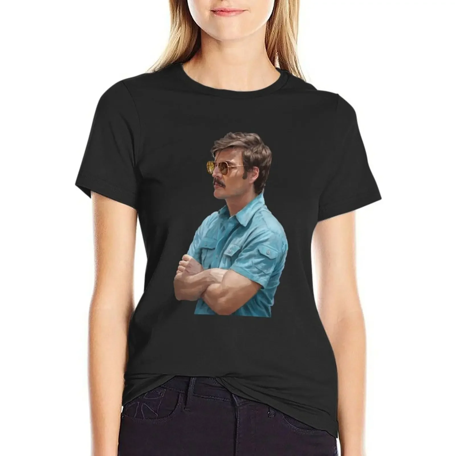 

Javier Pea T-Shirt customizeds blanks summer top animal print tshirts woman