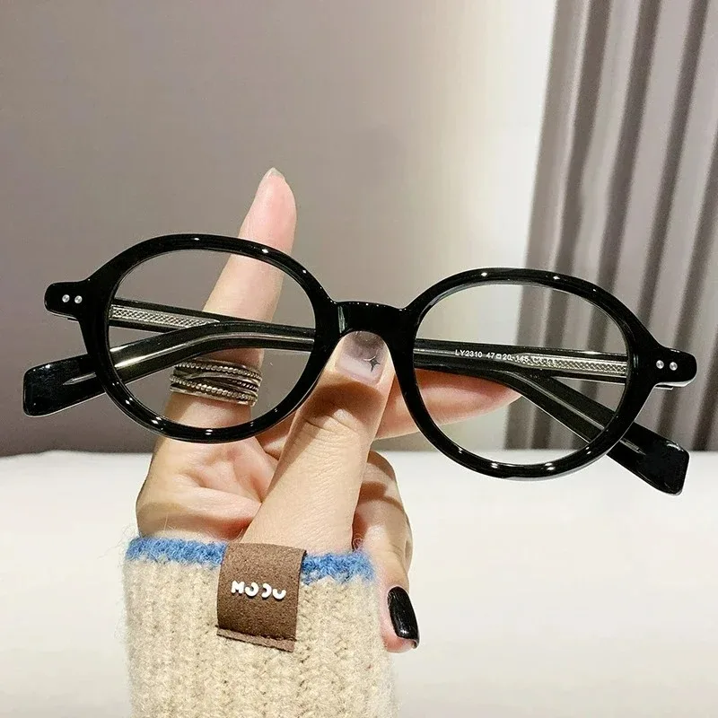 EYORA Cat Eye Small Frame Reading Glasses Women Anti Blue Light or Photochromic Myopia Glasses Progressive Prescription Eyewear