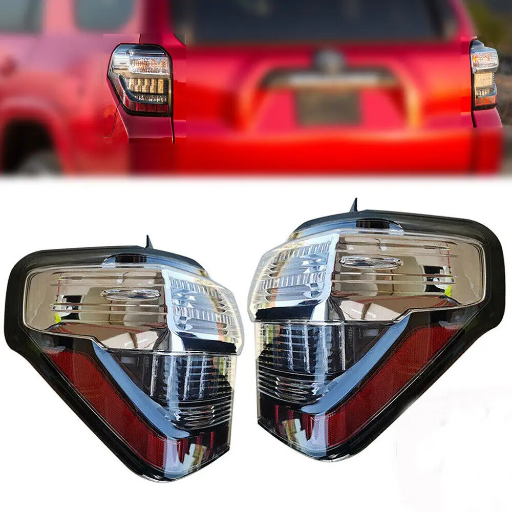 

Upgrade Car Lights Parts For Toyota 4Runner 2014 2015 2016-2023 Right or Left Side Tail Lights Lamps LED Rear