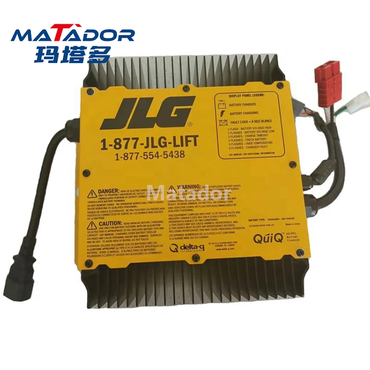Genuine Battery Charger 1001128737 High Quality Construction Machinery Part for JLG Scissor Lift