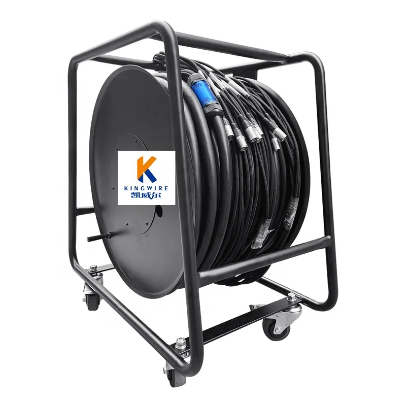 

80m Size Length Long Audio Cable 8 Channels Audio Link Cable 8 Way Audio Multicore Snake Cable