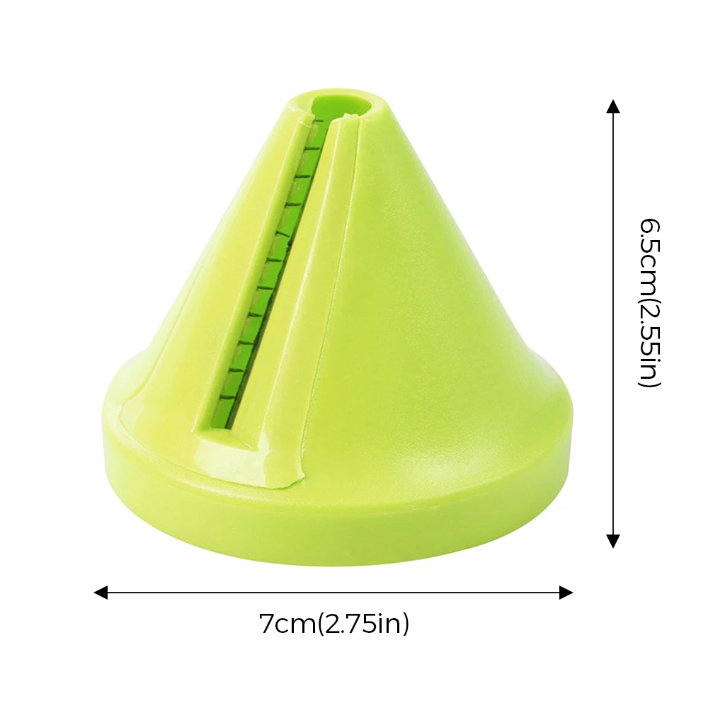 Kitchen Multifunctional 3in1 Shredder Creative Spiral Shredder Rotating Shredder Vegetable Cutter Grater for Vegetable and Fruit image 6