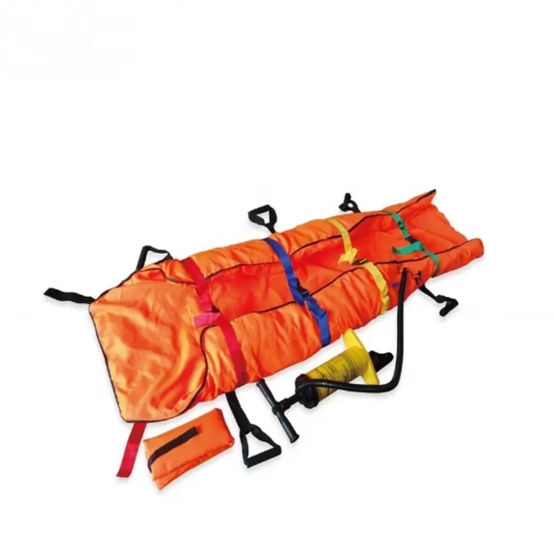 Ambulance Inflatable Vacuum Stretcher Folding Emergency Vacuum Mattress Soft Air Stretcher