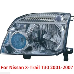 CAPQX Front Bumper headlight Halogen For Nissan X-Trail XTrail T30 2001-2007  headlamp head light lamp