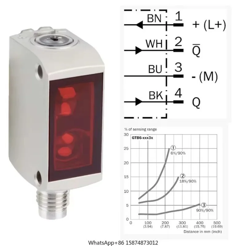 

Best Price Original SICK SENSOR Photoelectric proximity sensors G6 GTB6-F4431V 1086172