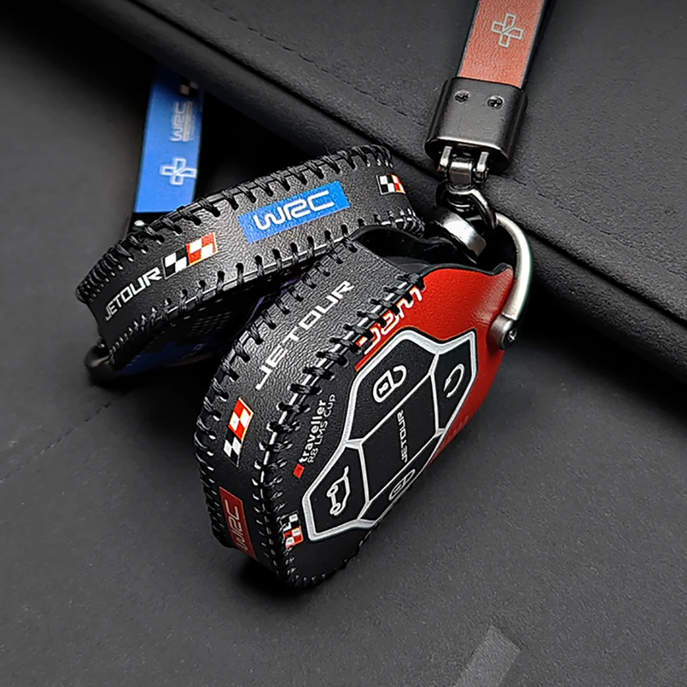 For Chery Jetour Traveler 2023 2024 Turn Fur Keychain for Car Keys Accessories Key Holder Case Interior Automobiles Parts