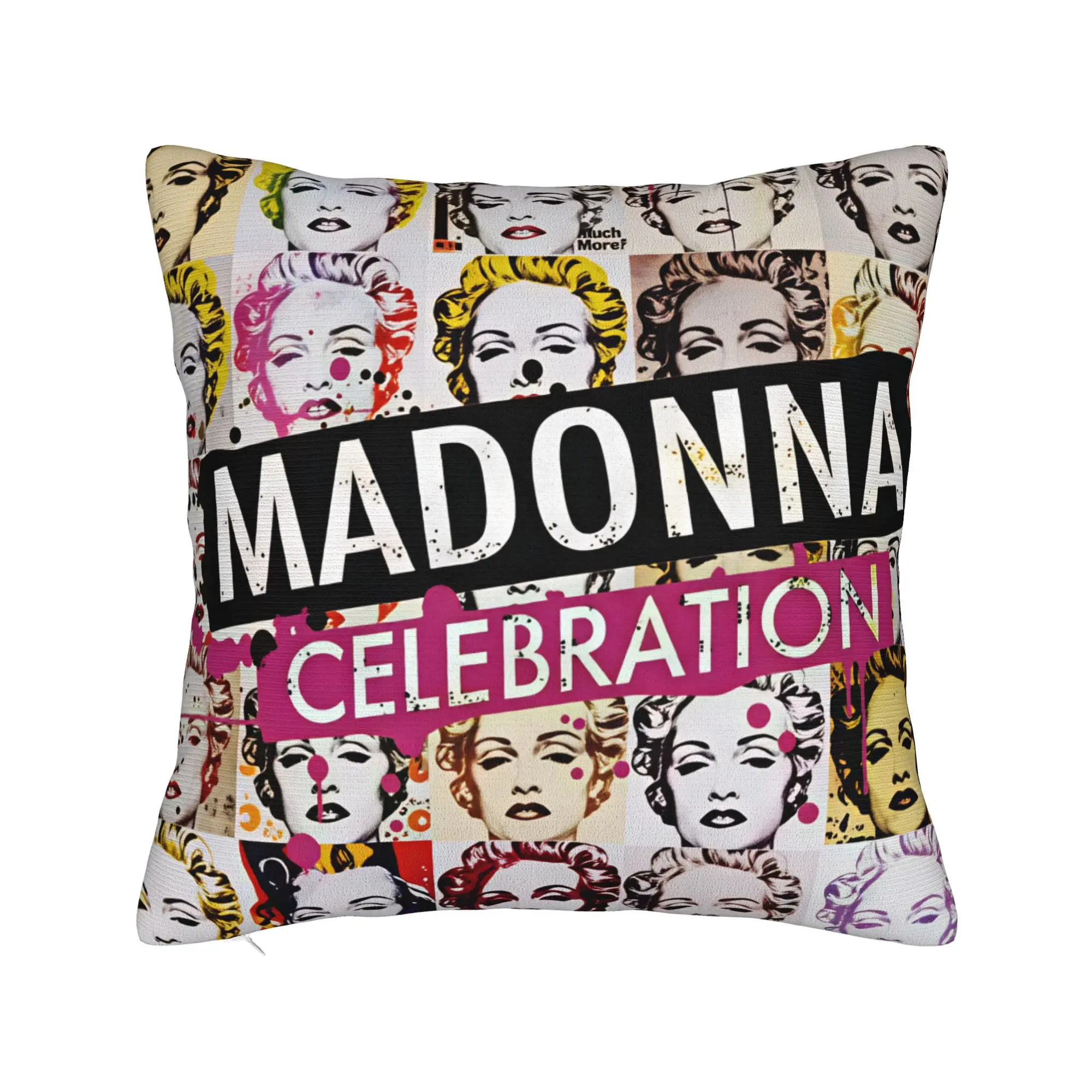 M-Madonna Confessions I Feel So Free Pillow Case  Comfy Pillow Cover Retro Trendy Cushion Cover For Living Room Chair