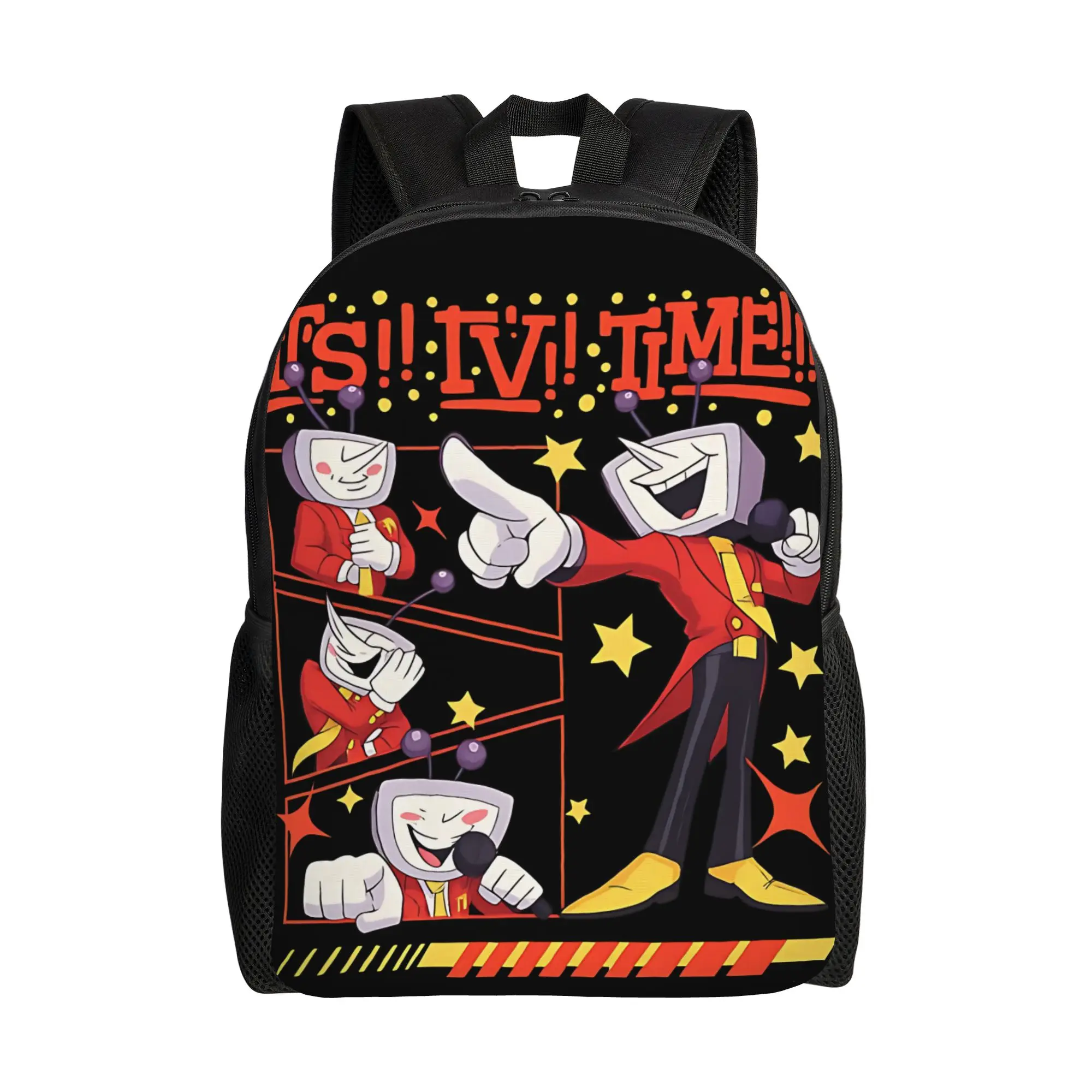 

Tenna Deltarune Game It's TV Time Meme Little Kid Backpack for Boys Girls Toddler Cute Preschool Backpacks School Bags