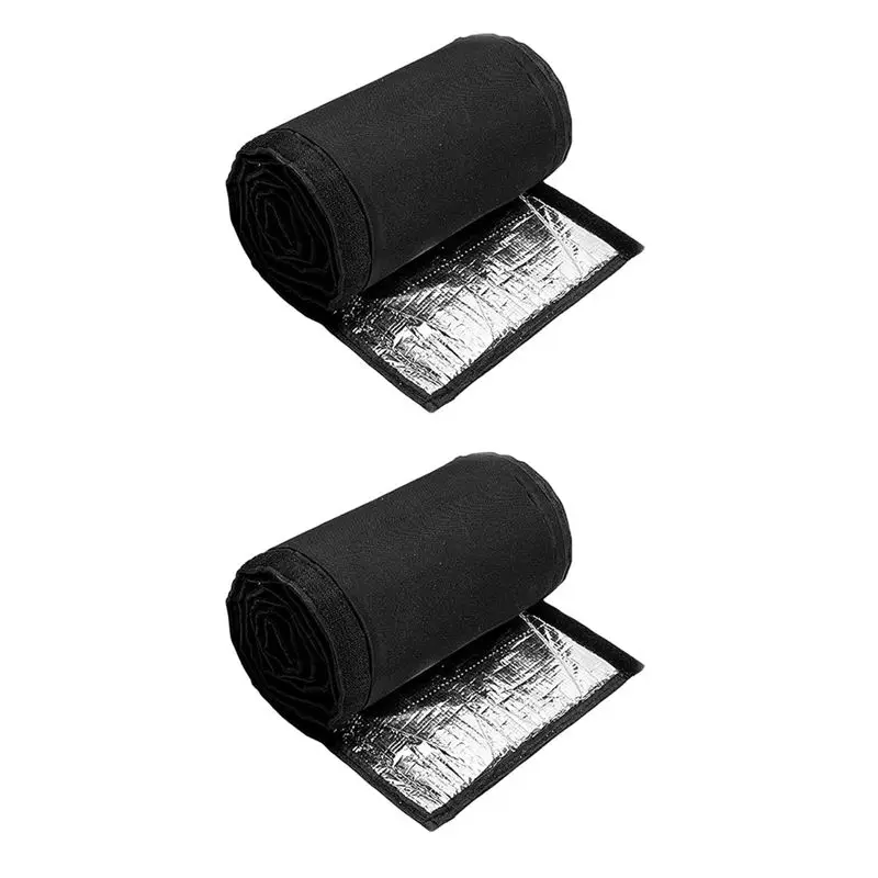 B84B-AC Pipe Insulation Covers 2Pack For Outside 3 Layers HVAC Copper Pipe Insulation Cover,72X10.2