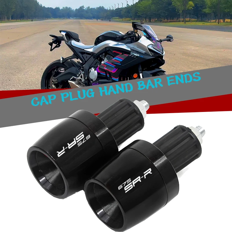 675 SR-R accesorios de motocicleta empuñaduras de manillar tapa deslizante enchufe extremos de barra de mano para CFMOTO CF MOTO 675SRR 675 SRR 2024 2025 2026