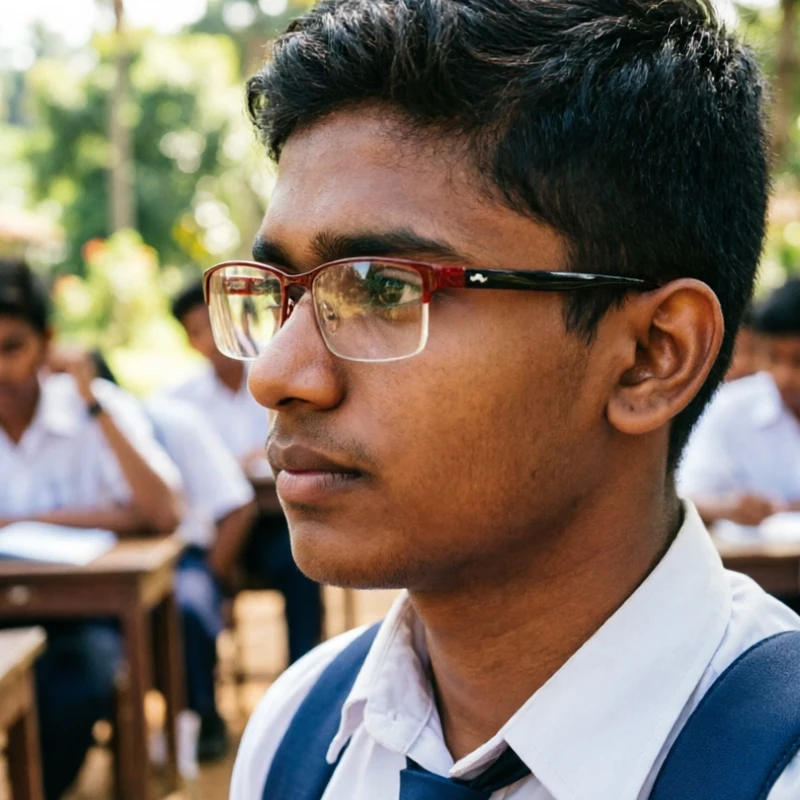 

Teenagers Rectangle Half-rim Prescription Glasses Dual Colors Flexible Hinge Combined Acetate And Metal Side Arm 8003