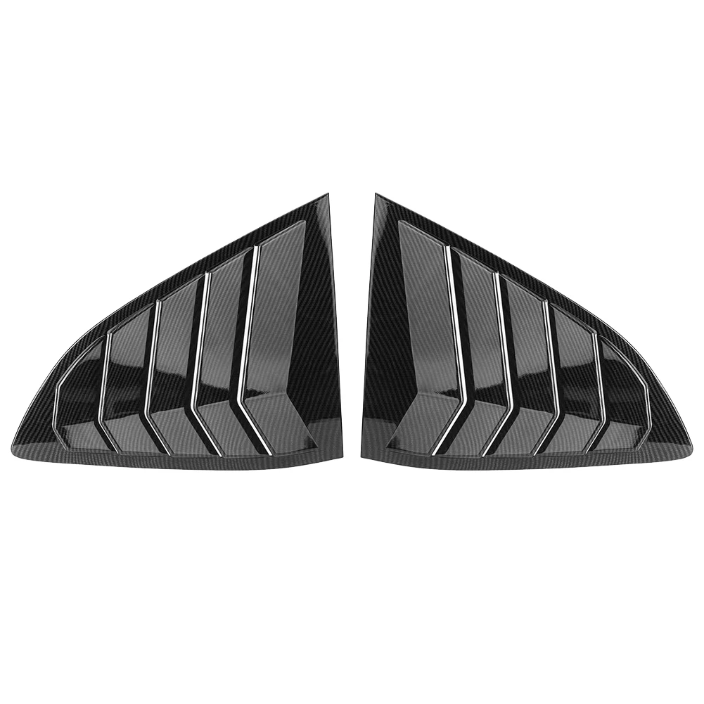 

Автомобильные задние боковые жалюзи из углеродного волокна, крышка жалюзи, совок, Крышка вентиляционного отверстия, отделка для Honda CR-V CRV 2017-2020