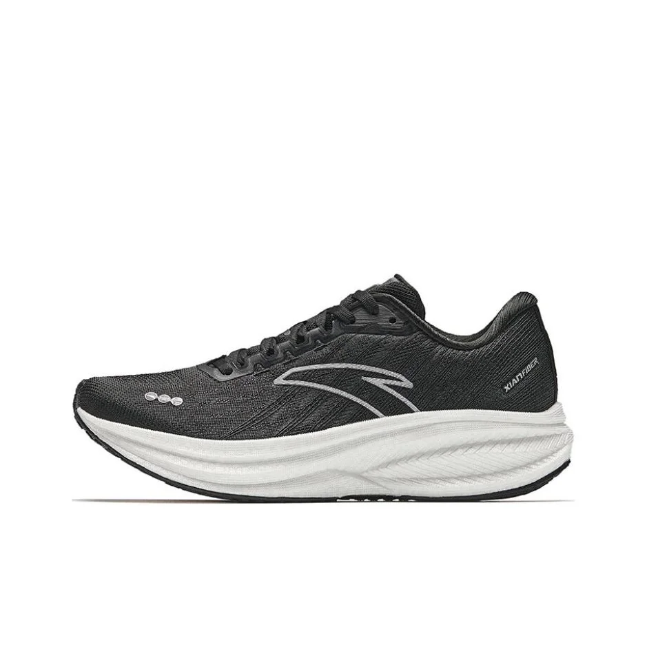 Anta Champion 3 Comfortable Fabric Abrasion Resistant Breathable Low top Training Running Shoes Women's Black White 122435562-6